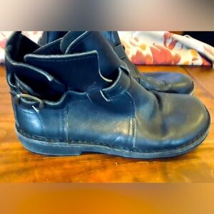 Handmade 100% soft Italian leather ankle booties, 8.5/9 US